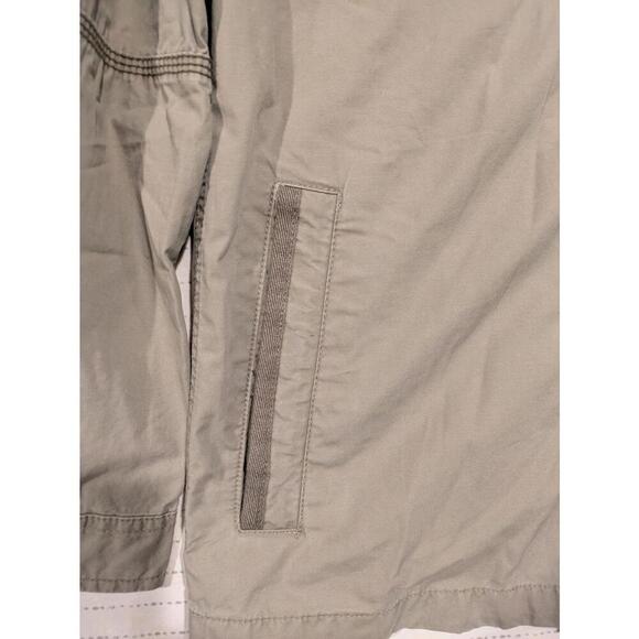 Timberland Lightweight Utility Jacket Tan Mens Medium 100% Cotton Polyester - Picture 6 of 12